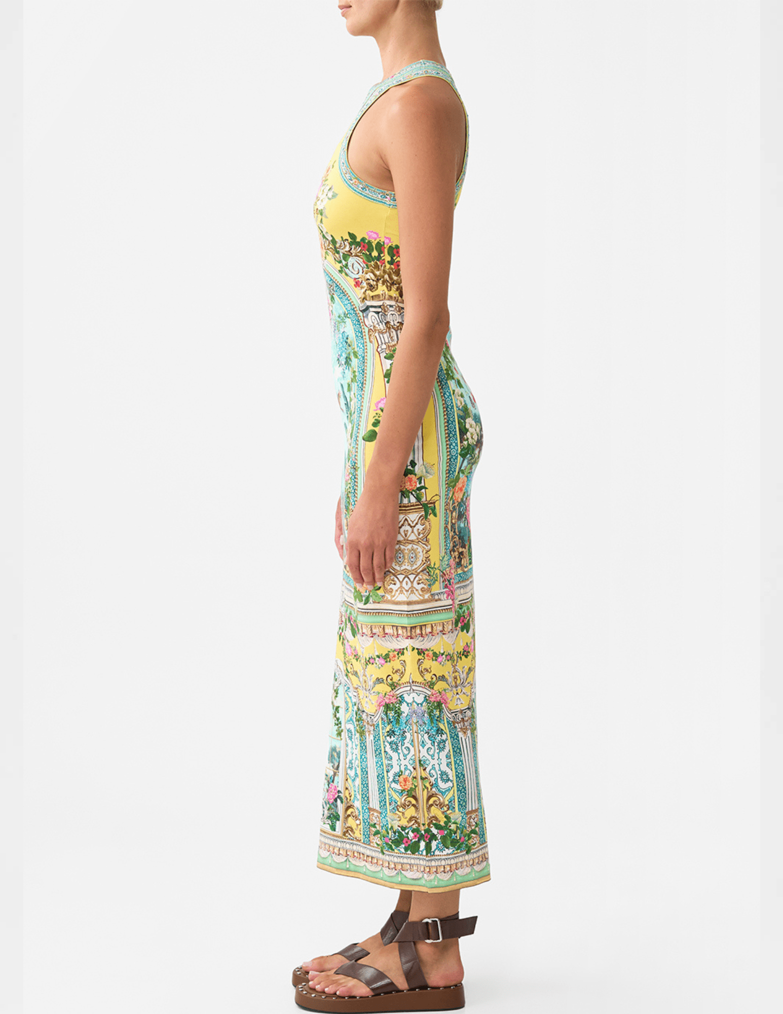 Camilla - PRE-ORDER-Camilla Jersey Tank Midi Dress - Buy Online
