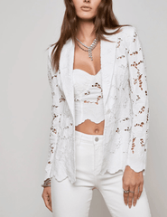 PRE-ORDER-L'Agence Clementine Lace Blazer