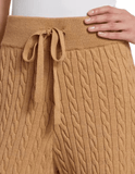Derek Lam 10 Crosby Adrianne Cable-Knit Jogger Pants