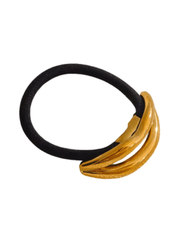 Steven Dann Gold Lips Elastic Hair Band