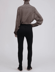 Ronny Kobo Tawny Long Sleeve Blouse