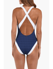 L'Agence Lisa Plunge One Piece Swimsuit