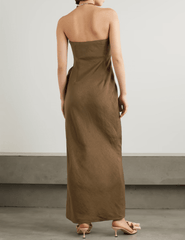 Cult Gaia Kelli Strapless Midi Dress