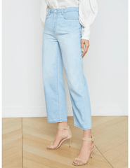 L'Agence June High Rise Cropped Stovepipe Jean