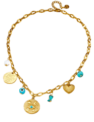 Austin Blaze Nazar Charm Necklace