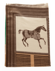 Austin Blaze Equestrian Cashmere Scarf