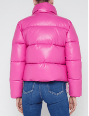 L'Agence Larsen Vegan Leather Puffer Jacket