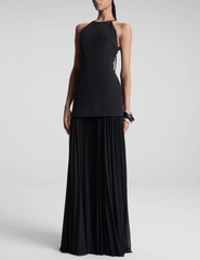 PRE-ORDER-A.L.C. Lana Pleated Maxi Dress