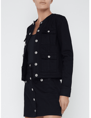 L'Agence Yari Collarless Jacket