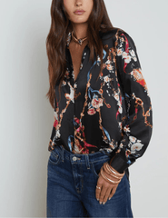 L'Agence Tyler Long Sleeve Blouse