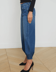 L'Agence Krista High Rise Tapered Leg Jean