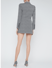 L'Agence Tora Tux Blazer Mini Dress