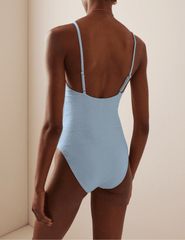 Simkhai Demi Bustier One Piece Swimsuit