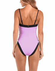 PRE-ORDER- L'Agence Tory Square Neck One Piece Swimsuit