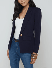 L'Agence Chamberlain Knit Blazer