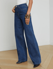 L'Agence Clayton High Rise Wide Leg Jean