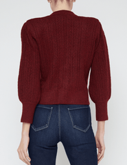 L'Agence Talulla Shoulder Pad Cardigan