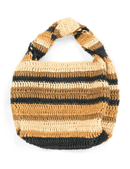 A.L.C. Parker Raffia Twist Handle Handbag