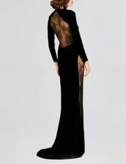 PRE-ORDER-Retrofête Amor Velvet Maxi Dress