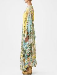 Camilla - PRE-ORDER-Camilla Long Kaftan With Waist Detail - Buy Online