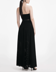 Self-Portrait - PRE-ORDER-Self-Portrait Bandeau Knit Maxi Dress - Buy Online