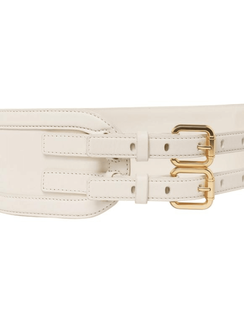 Zimmermann Wide Leather Belt 90