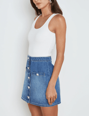 L'Agence Adira Scoop Neck Tank