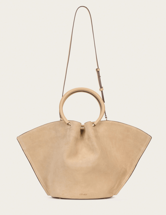 Cult Gaia Valeska Suede Tote