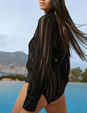 Charo Ruiz Ibiza Donney Lace Blouse Bodysuit