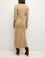 PRE-ORDER-Veronica Beard Liberty Long Sleeve Midi Dress