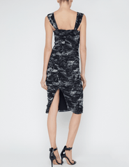 L'Agence Winslow Sleeveless Midi Dress