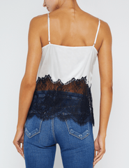 L'Agence Bryna Lace Hem Cami