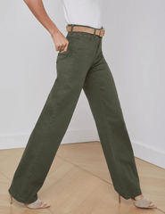 L'Agence Clayton High Rise Wide Leg Jean