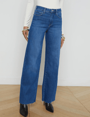 L'Agence Scottie High Rise Wide Leg Jean