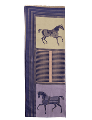 Austin Blaze Equestrian Cashmere Scarf