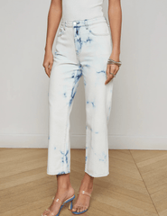 L'Agence June High Rise Cropped Stovepipe Jean
