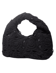 St. Barths La Robe Crochet Twist Handle Handbag