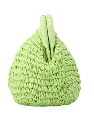 PRE-ORDER-St. Barths La Robe August Straw Pouch Clutch