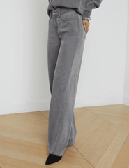 L'Agence Alicent High Rise Wide Leg Crop Jean