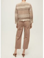PRE-ORDER-Veronica Beard Sariyah Knit Collarless Jacket