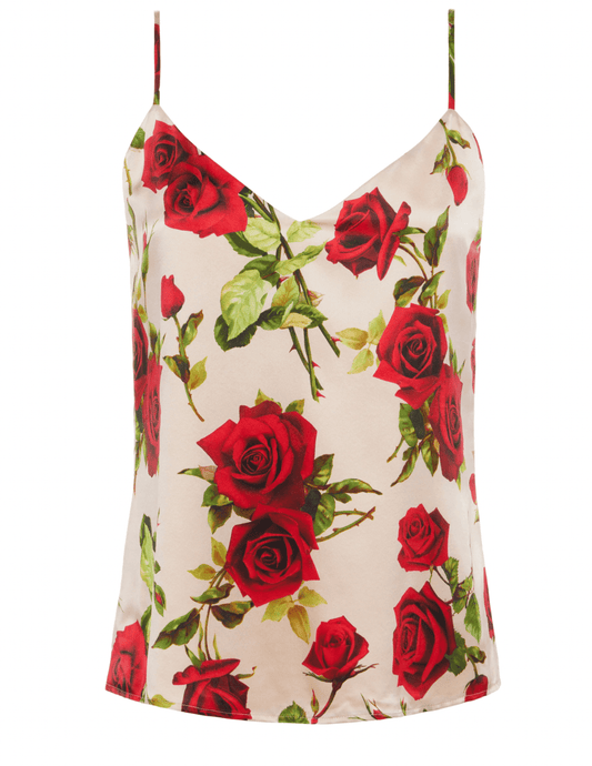 L'Agence Jane Silk Camisole Tank