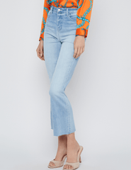 L'Agence Kendra High Rise Crop Flare Jean