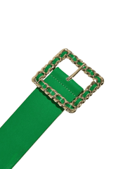 PRE-ORDER-Fleur de Camélia Sheila Chain Buckle Belt