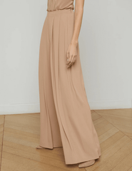 L'Agence Nova Pleated Wide Leg Pant