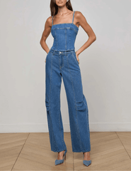 L'Agence - L'AGENCE Zara High Rise Rodeo Jeans in Memphis - Buy Online