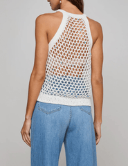 L'AGENCE Parmida Embellished Knit Tank