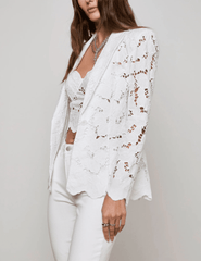 PRE-ORDER-L'Agence Clementine Lace Blazer