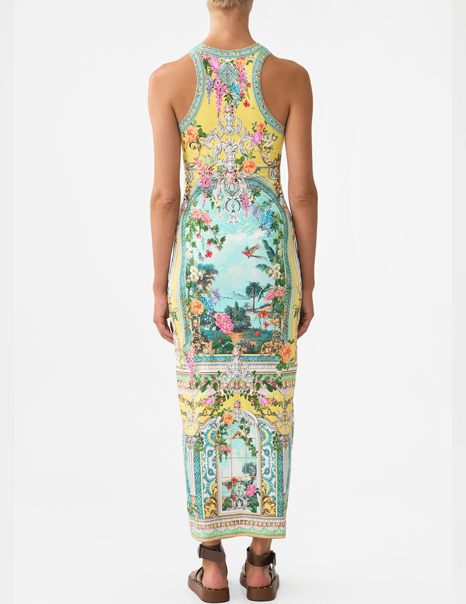 Camilla - PRE-ORDER-Camilla Jersey Tank Midi Dress - Buy Online