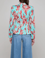 PRE-ORDER-L'Agence Marie Slim-Fit Double Breasted Blazer