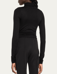 PRE-ORDER-A.L.C. Hayes Fine Merino Turtleneck Long Sleeve Top